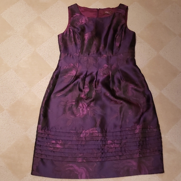 Eliza J Purple Dress, Sz 8 - Picture 1 of 8